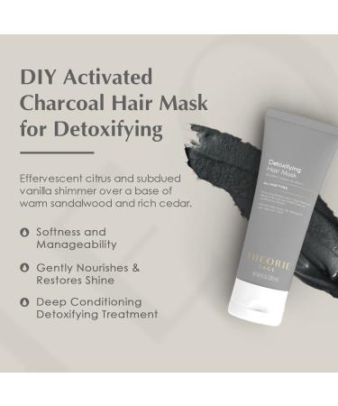 Theorie Charcoal Bamboo Hair Mask - Deep Conditioning Treatment - 6.8 Fl. Oz - For All Hair Types - Buy Online on GoSupps.com
