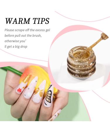MIZHSE Nail Art Gel Liners Set for DIY Line Art - UV/LED Curing, Classic Painting & Drawing Polish Kit - Buy Online on GoSupps.com