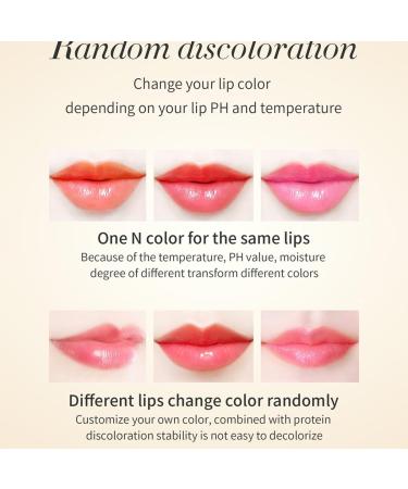 Pakivs Flower Jelly Lipstick Magic Temperature Color Changing Moisturizing Lip Balm Long Lasting Nutritious Lipstick for Women (Gold Rose) - Buy Online on GoSupps.com