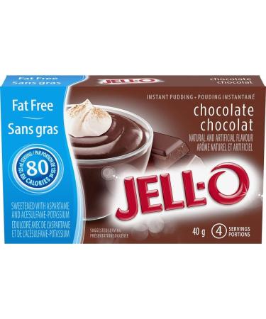 Fat Free Sugar Free Instant Chocolate Pudding Mix Bundle. Includes (4) Packages of Jell-O Sugar Free Fat Free Chocolate Instant Pudding Mix (40g per package) with BIG MAPLE Trivia Cards to Enjoy with your Snack or Dessert. Great for Holidays Party - Buy Online on GoSupps.com
