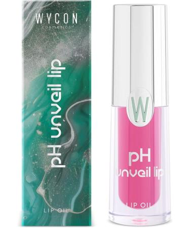WYCON Cosmetics PH UNVEIL LIP pH Reactive Lip Oil with Coconut Oil for Hydration and Softness Ethereal Luminosity Effect - 01 NUDE - Buy Online on GoSupps.com