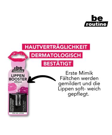 Buy #be routine Lip Booster Ampoule - 12 x 2ml for Plump Hydrated Lips | International Shipping Available - Buy Online on GoSupps.com
