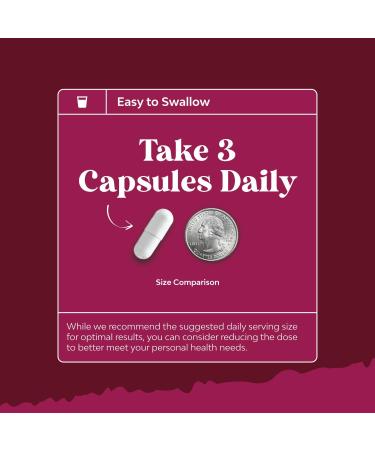 Soy Free Menopause Supplement | Herbal Relief for Night Sweats Hot Flashes & Mood Support - Black Cohosh & Vitex Chaste Berry - Mini Caps for Women - Buy Online on GoSupps.com