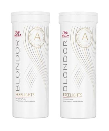 Wella Blondor Freelights Powder 2 x 400 g white bleaching powder