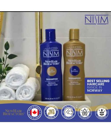 Nisim Hair Loss Treatment ReGrowth Shampoo Conditioner Serum Men Women (1 month supply) - Buy Online on GoSupps.com