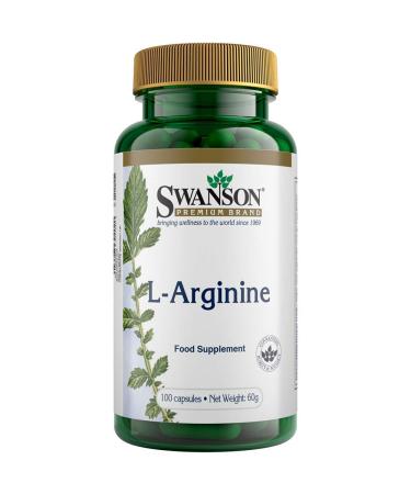 Swanson L-Arginine 500mg 100 Capsules