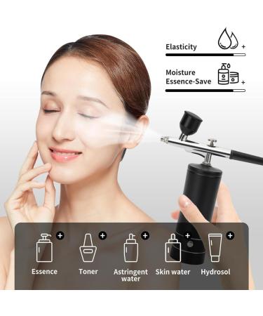 BIXUEJ Upgraded Airbrush Set with Air Compressor Cordless Automatic Airbrush Set Handheld Rechargeable Airbrush for Makeup Easy Install B Black - Buy Online on GoSupps.com