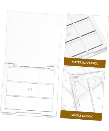 FOMIYES 2pcs Eyeshadow Highlighters Portable Makeup Organizer Lipstick Pallet Makeup Palette Travel Make up - Buy Online on GoSupps.com