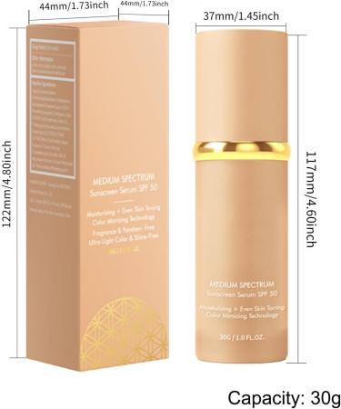 Self-Adaptive Foundation 30g Concealer Foundation SPF 50 Sunscreen Liquid Complete Concealer for Long-Lasting Uniformization - Buy Online on GoSupps.com