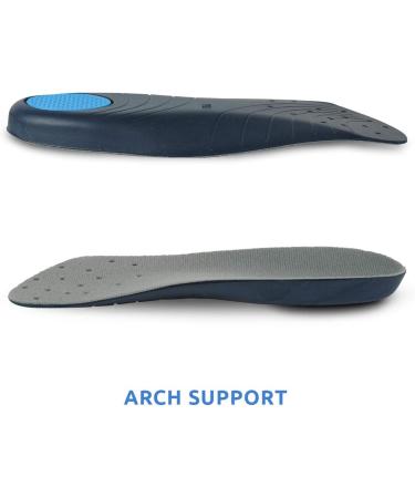 Men's Comfort Zone Heel Pain Relief Inserts - Blue, Size 8-12 - Buy Online on GoSupps.com