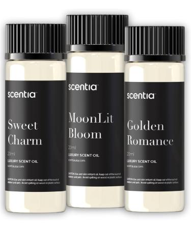 Love Collection Fragrance Oil Set Essential Oil Blends for Diffusers Candles & Soaps Jasmine Rose Citrus Amber & Musk Made in USA Phthalate-Free Holiday Gift Set 3 20 ml (2.03 fl oz) 8. Love Collection 3x20ml  - Buy Online on GoSupps.com