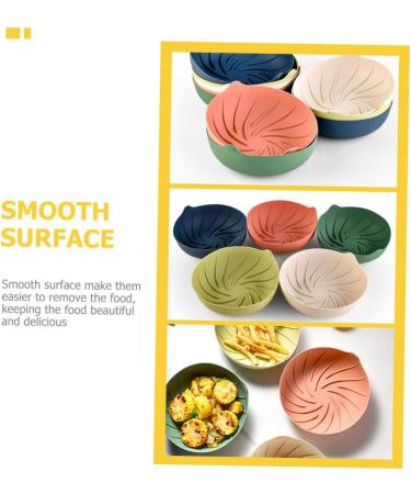 Alipis Silicone Bakeware Air Fryer Airfryer Baking Pans Nonstick Baking Pan Silicone Pot Replaceable As Shown2 20x20cm - Buy Online on GoSupps.com