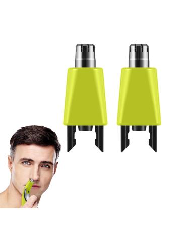 YAZIYIR Replacement Nose Hair Trimmers Compatible with OBlade Nose Ear and Eyebrow Trimmers 2 Pack 2 Pack