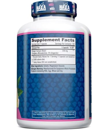 Ginger Haya Labs 120vcaps - Buy Online on GoSupps.com