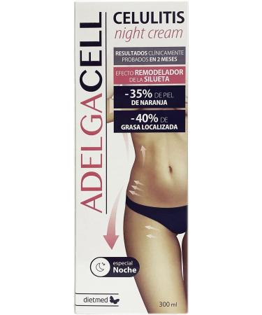 DIET MEDICINE DietMed Adelgacell Celulitis Night Cream 300 ml 300 ml - Buy Online on GoSupps.com