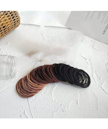 100pcs Women's Elastic Hair Band Ties - Ponytail Holders for All Hair Types - Buy Online on GoSupps.com