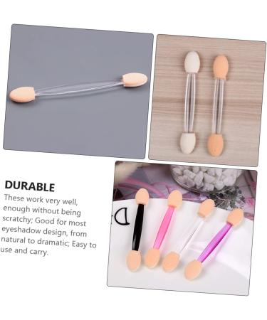 Didiseaon 50pcs Two-color Eyeshadow Brush Eyeshadow Stick Face Sponge for Makeup Eye Makeup Tool - Buy Online on GoSupps.com