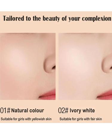 Ushiny Beauty Cream Lasuify Mushroom Head Air Cushion Cc Cream Ushiny Cc Makeup Cc Cream Foundation Lasuify Concealer Air Cushion Cc Cream Mushroom Head (Natural+Ivory White) - Buy Online on GoSupps.com