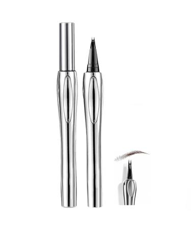 Cooklesa Eyebrow Cookies Eyebrow Cooklesa Upgraded Natural Waterproof Eyebrow Pen With Microfine Tip Two-Pronged Eyebrow Pencil Long-Lasting Natural Brow Eyebrow Pen (#02 Light Brown)