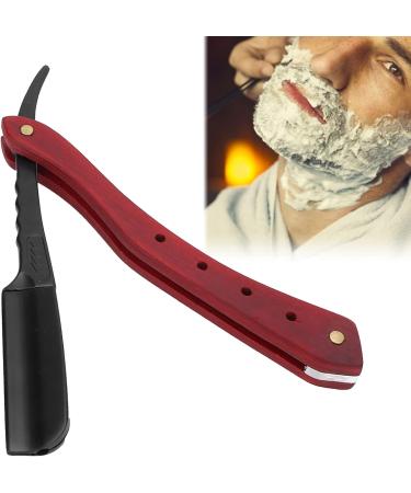 Syh & Aqye Professional Straight Edge Razor - Portable Zinc Alloy Travel Razor for Men (Black) - Manual Razor Without Blade - Buy Online on GoSupps.com