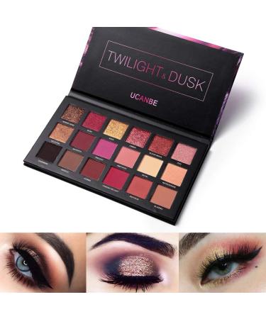 UCANBE Twilight & Dusk 18-Shade Eyeshadow Palette - Shop Now - Buy Online on GoSupps.com