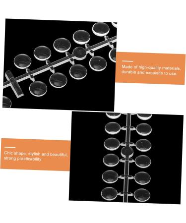 minkissy 16 Sets Nail Display Board Nail Tip Color Board Nail Art Sample Display Nail Polish Sample Sticks Nail Art Color Display Nail Sticks Plastic Display Card Manicure 3d - Buy Online on GoSupps.com