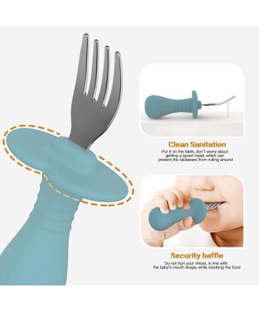 Silicone Baby Dishes Set - 8 BPA Free Children's Suction Cup Plates Bowls Cups & Spoons for Safe International Dining - Buy Online on GoSupps.com
