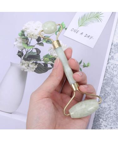 Nisstiiv Jade Roller & Gua Sha Set - Natural Anti-Aging Facial Massage Tool for Slimming & Firming Skin | Eye & Neck Care | Perfect Gift for Mothers - Buy Online on GoSupps.com