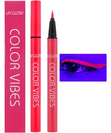 Neon Green Eyeliner - Glow Neon Liquid Eyeliner Waterproof Smudge-Proof Neon Eyeliner for Daily Halloween Parties Masquerade Shakven Orange Powder G - Buy Online on GoSupps.com