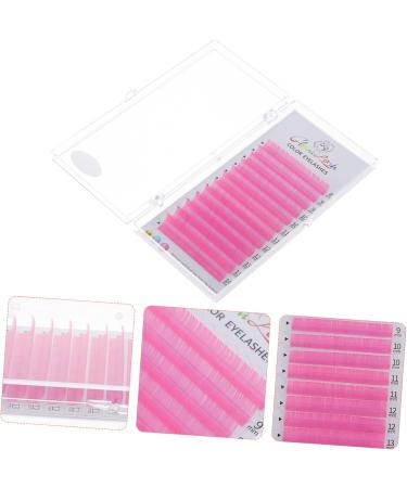 MAGICLULU 5 Boxes Color Grafting Eyelashes 3d Faux Lashes Cosplay Eyelashes Art Eyelashes Natural Look Eyelashes Makeup Lash Reusable Lashes Imitation Miss Flash Pink Extend - Buy Online on GoSupps.com