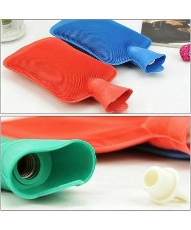 Pevsco Hot Water Bottle Set - 4 Durable Rubber Heat Bottles for Winter | Warm Hands & Feet - Buy Online on GoSupps.com