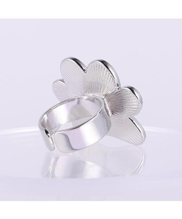 Beavorty 2 pi ces Palette Manucure Argent pour M lange Couleurs Ongles Plateau Doux et L ger Support Cr ation Nail Art et Pr sentation D corative pour Femme et Salon - Buy Online on GoSupps.com