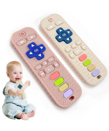 teething ring baby 2 sets of teething ring baby silicone BPA-free baby toy 6 months teething aid baby 6-12 months