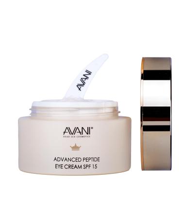 Avani Prestige Advanced Peptide Eye Cream with Hyaluronic Acid - Under Eye Treatment for Dark Circles Puffy Eyes Anti Aging - SPF 15. - Buy Online on GoSupps.com
