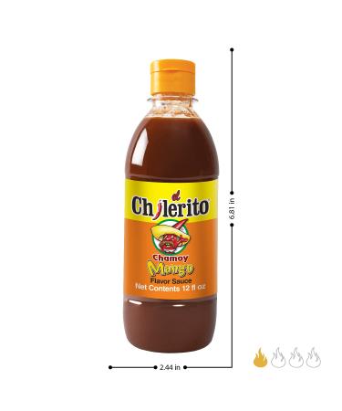 Salsa Chamoy Sabor Mango - El Chilerito | Authentic Mango Flavored Chamoy Sauce for Snacks & Desserts - International Shipping Available - Buy Online on GoSupps.com