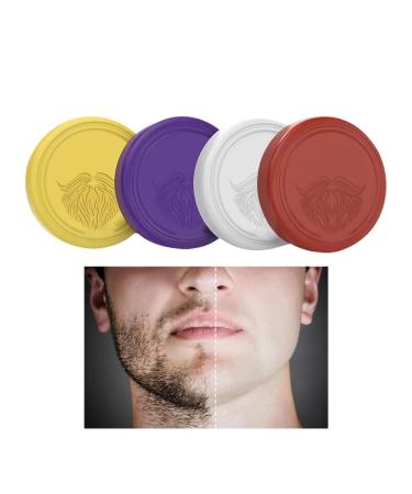 Shaving Bar for Men, Shaving Bar - Beard Wash Soap, Rich Lather, and Protect, Portable Bar for Mustache, Sideburns, Facial Hair, Long Lasting Scent