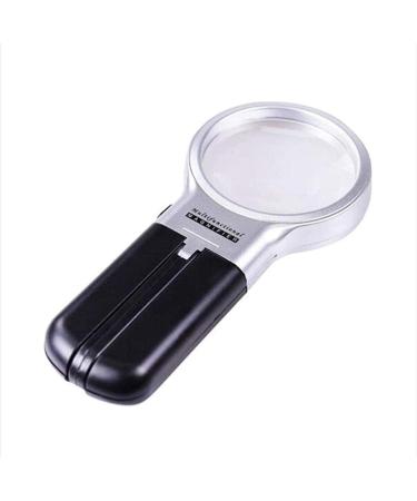 Lightweight Magnifying Glass 3 Times 63Mm Ultra-High-Resolution Handheld Magnifying Glass for Reading Maps-Watch Repair Magnifying Glass Lofty Ambition