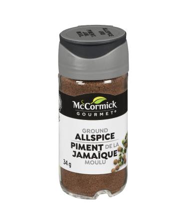 McCormick Gourmet (MCCO3) New Bottle Premium Quality Natural Herbs & Spices Allspice Ground 34g