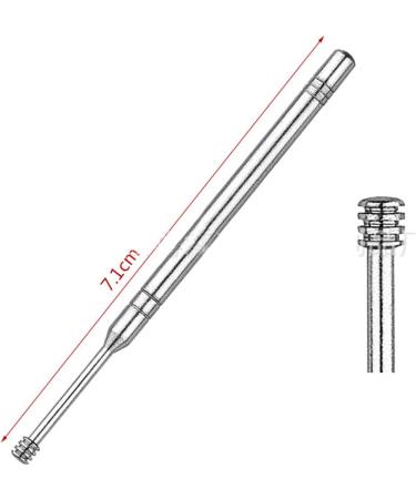 5PCS Ear Pick Wax Removal Kit Tool Medical Stainless Steel Ear Cleaning Curette with Case Holder For Humans - Buy Online on GoSupps.com