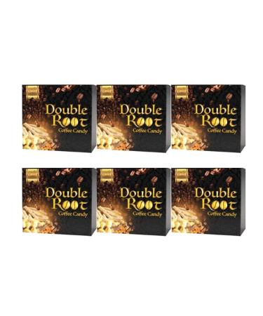 6 Boxes Double Root Coffee Candy Arabica Coffee Sweets
