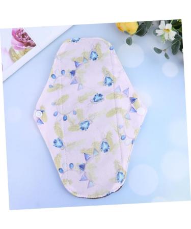 Healifty 8 Pcs Washable Cotton Period Pads - Reusable Menstrual Pads for Women - Charcoal Cloth Sanitary Napkins - Buy Online on GoSupps.com