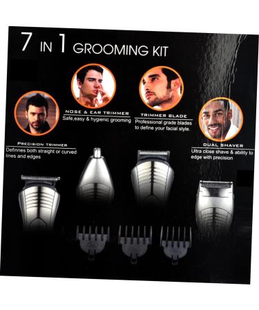 Beaupretty 2-in-1 Washable Electric Razor for Men - Portable Hair Trimmer & Shaver - Buy Online on GoSupps.com