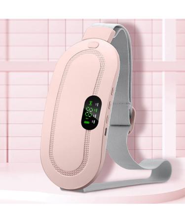 Portable menstrual heating pillow 4 gears reduces pain waist cramps supports heating belts for uterus stomach back or abdominal heating pillows for women and girls ideal as a gift