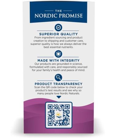 Nordic Naturals Menopause Support - Unflavored 60 Capsules | Women's Hormone-Support Supplement for Mood Balance & Hot-Flash Relief | Plant-Based Herbs & Phytoestrogens - 30 Servings - Buy Online on GoSupps.com