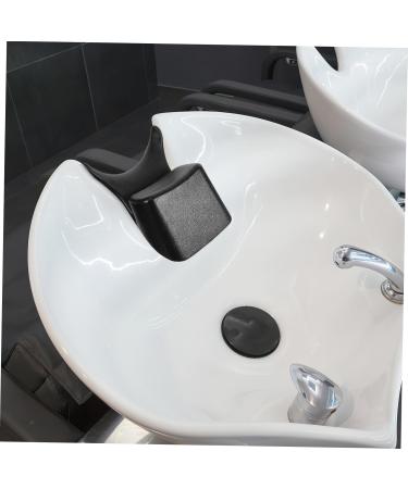 Shampoo Bowl Neck Cushion Shampoo Bed Salon Shampoo Bowl Comfortable Bath Tub Hair Washing Neck Salon Neck Rest Cushion 23x15cm Black - Buy Online on GoSupps.com