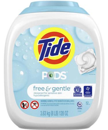Tide Pods Free and Gentle 152 Pacs - Buy Internationally | Eco-Friendly Laundry Solution - Buy Online on GoSupps.com