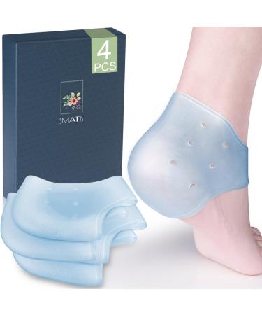 Smmatis heel spur in plantar fasciitis 4 pieces of heel cushion for heel pain Achilles tendon inflammation bone spur painful feet relieves pain - Buy Online on GoSupps.com