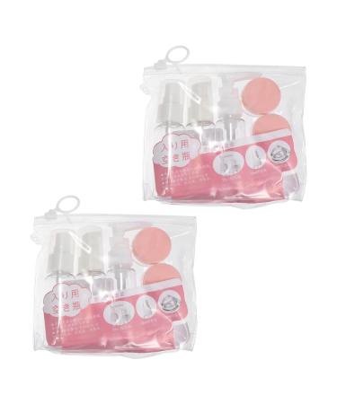 Shop 2 Sets Portable Cosmetic Bottle Nozzles - Perfect for Travel | Premium PP Quality - Buy Online on GoSupps.com