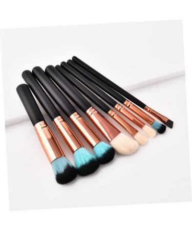FRCOLOR 8pcs Makeup Brush Kit - Wooden Handle & Bamboo Foundation Brush for Flawless Beauty - Buy Online on GoSupps.com