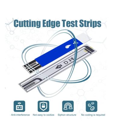 100 Blood Glucose Test Strips & Lancets for G-427B/666B Monitors - Elder-Friendly Gift Set - Buy Online on GoSupps.com